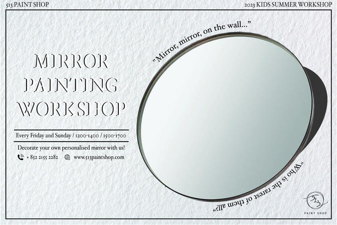 513 mirror painting workshop